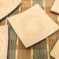 Bamboa Piatto Bamboo Square Plate
