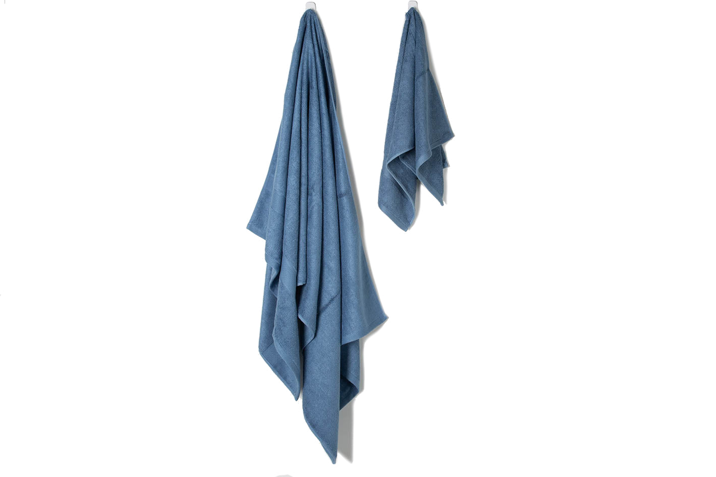 Bamboa towels made of 100% bamboo for an eco-firendly and organic home. Available in bleu.