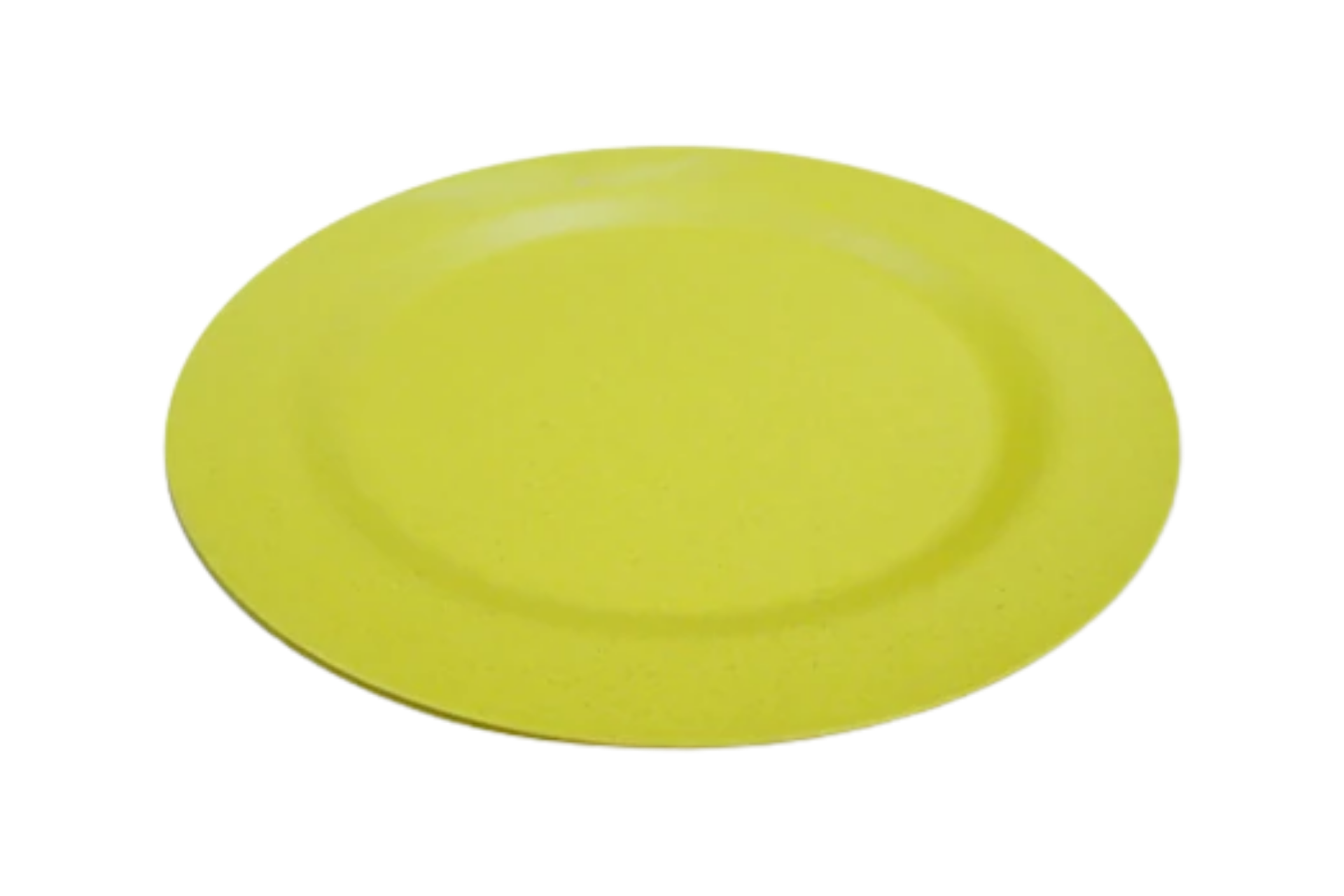 Bamboo Fiber Round Dining Plate