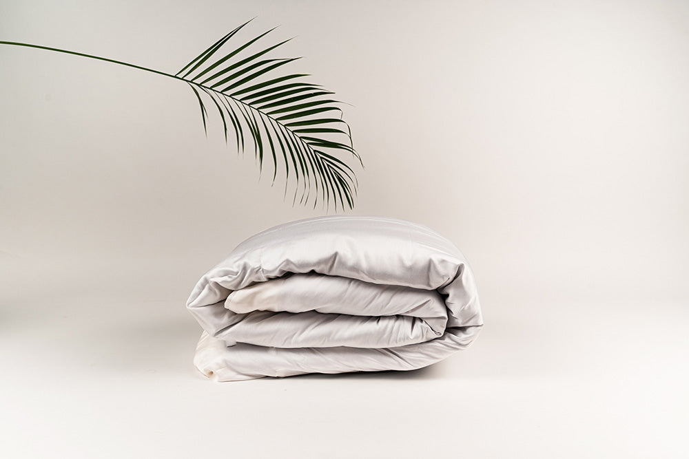 SILKY BLISS - Bamboo Duvet Cover Cream White 