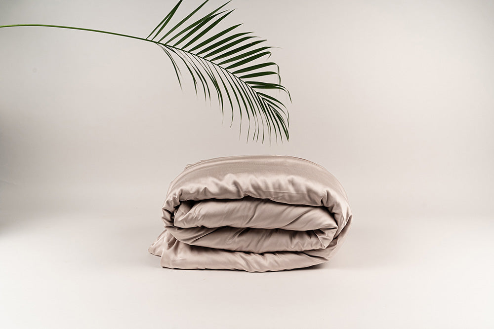 SILKY BLISS - Bamboo Duvet Cover Abalone