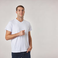 Bamboo Men's V Neck T-shirt