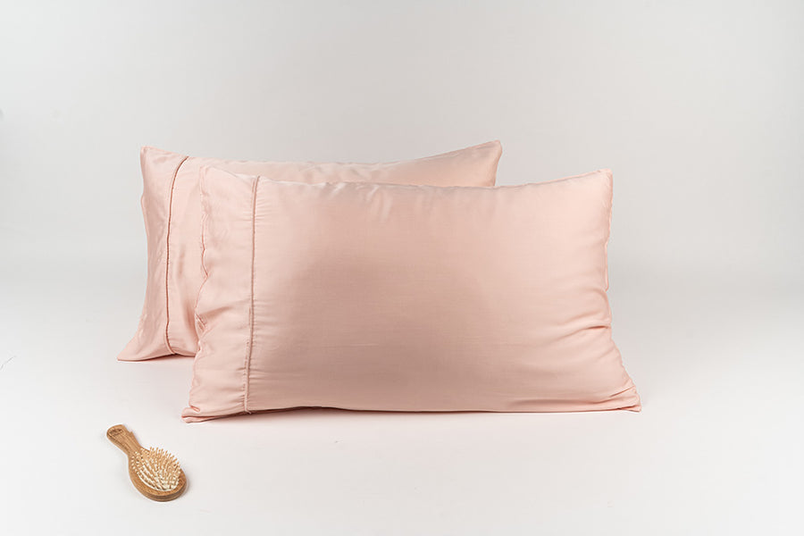 SILKY BLISS - Bamboo Pillow Case Flamingo