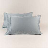 SILKY BLISS - Bamboo Pillow Case Dusty Blue 