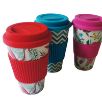 Bamboo Fiber Travel Cup by Bamboa