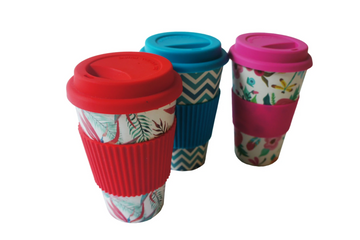 Bamboo Fiber Travel Cup by Bamboa