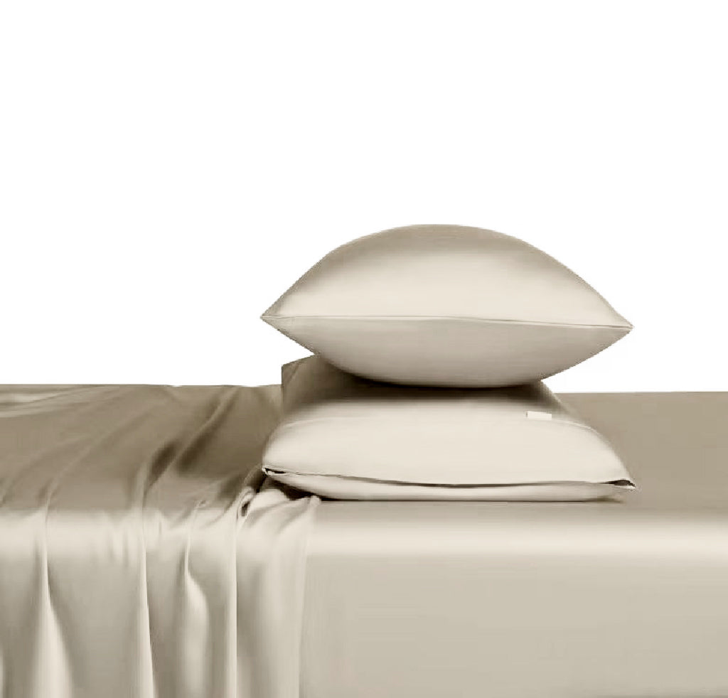 Bamboo Flat  Sheet Beige