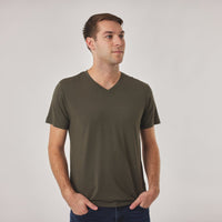 Bamboo Men's v-neck t-shirt