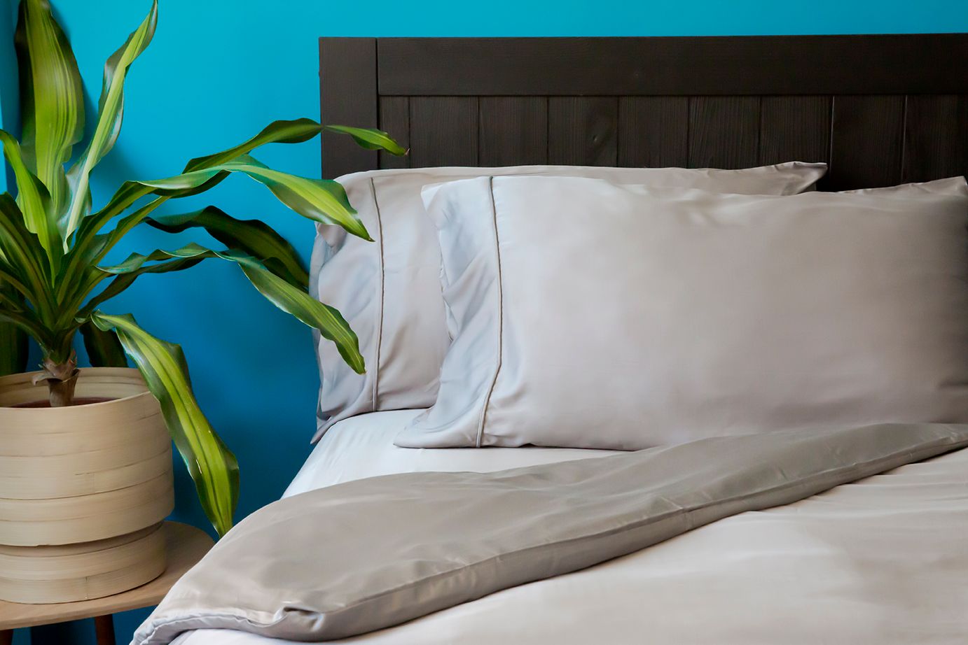 bamboo flat sheet grey