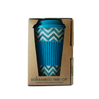 Bamboo fiber travel cup