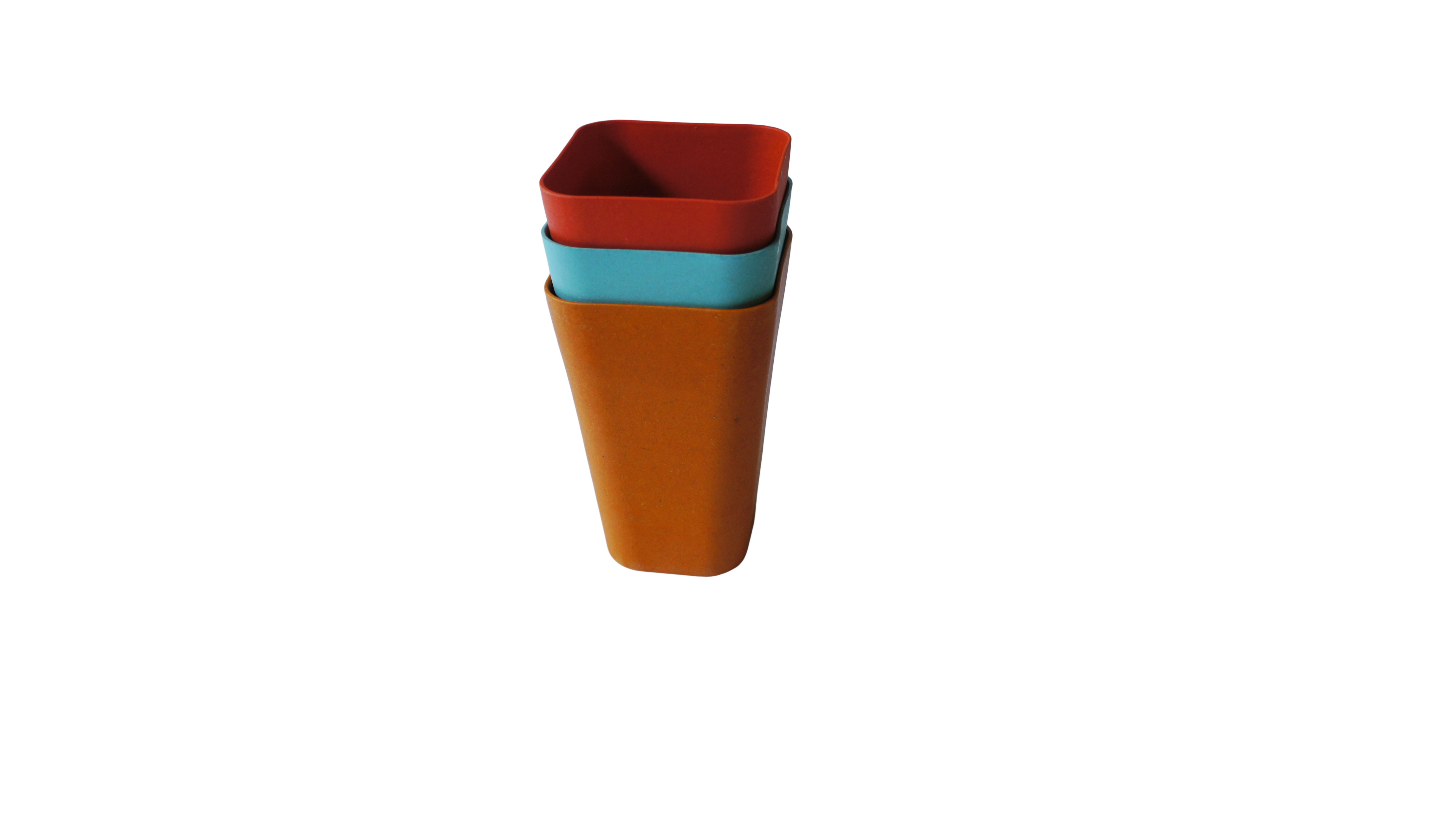 Bamboa Fibra Bamboo Square Tumbler Collection