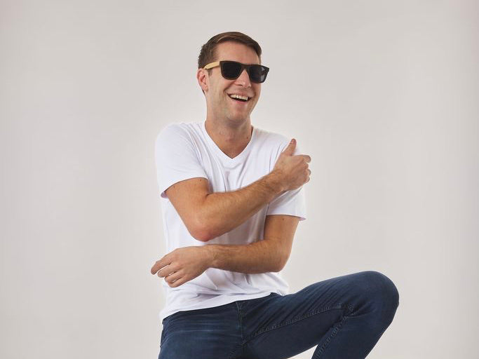 Bamboo Mens V Neck T-shirt