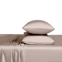 Bamboo fitted sheet rose