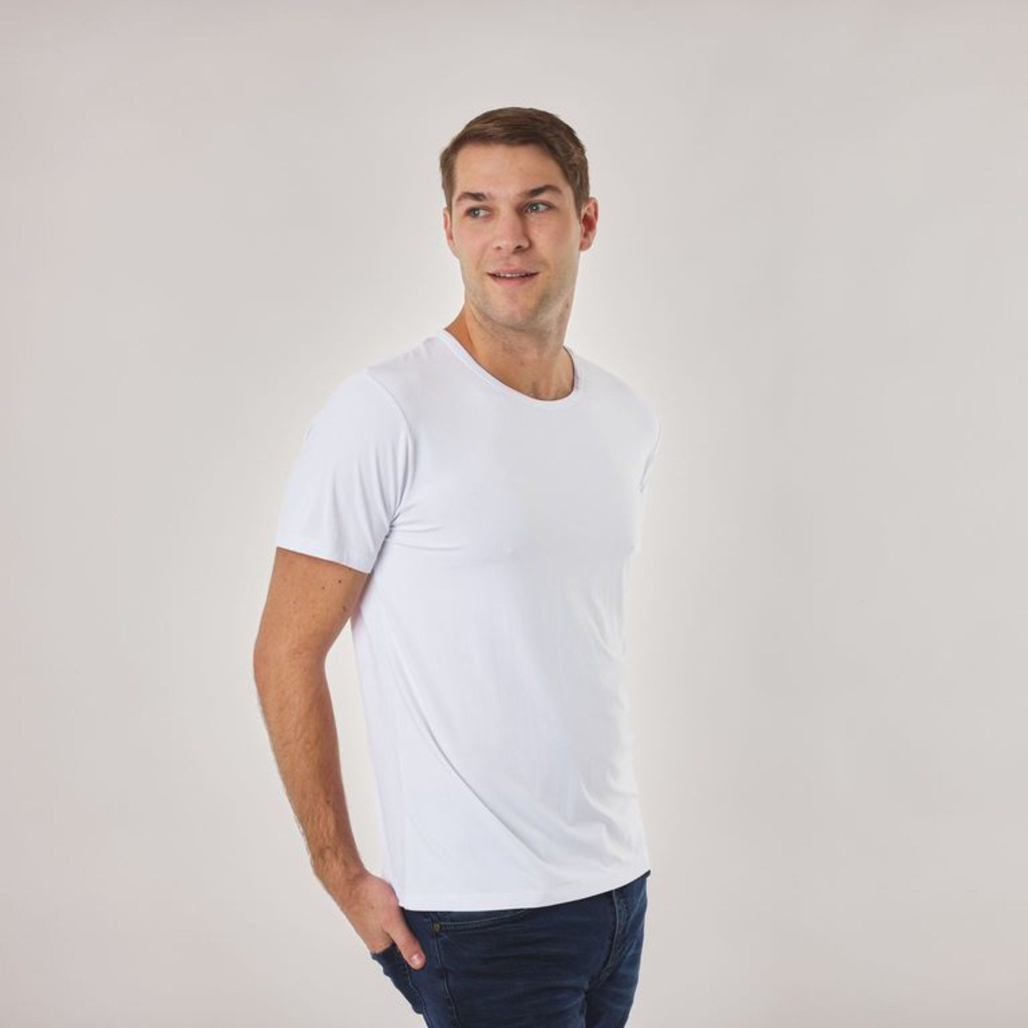 bamboo round neck t-shirt
