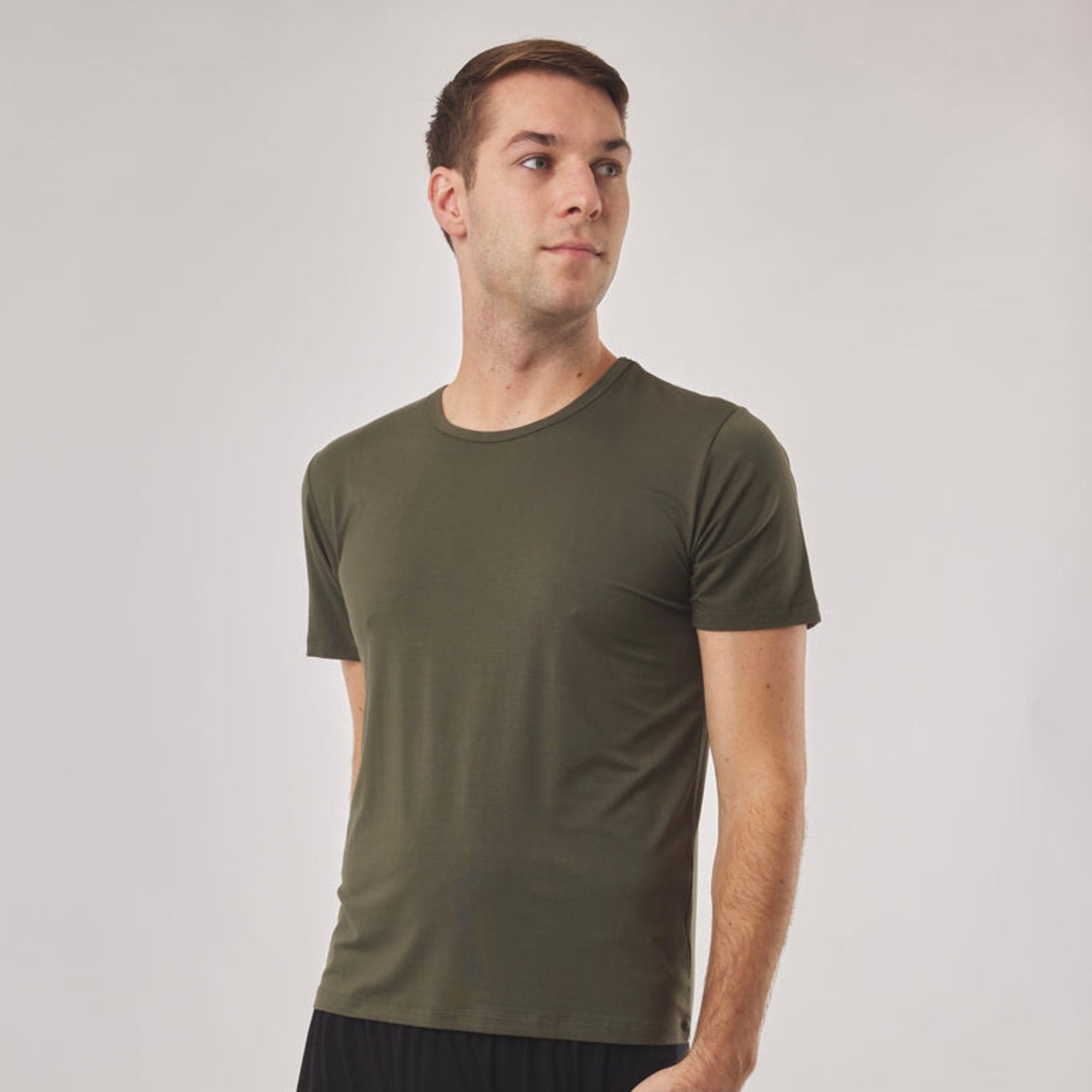 Bamboo Men's round neck t-shirt
