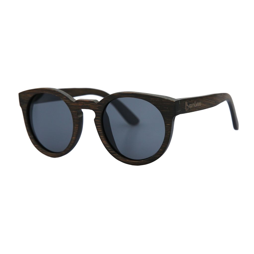 Bamboo Booshades Lantau Peak Black Sunglasses