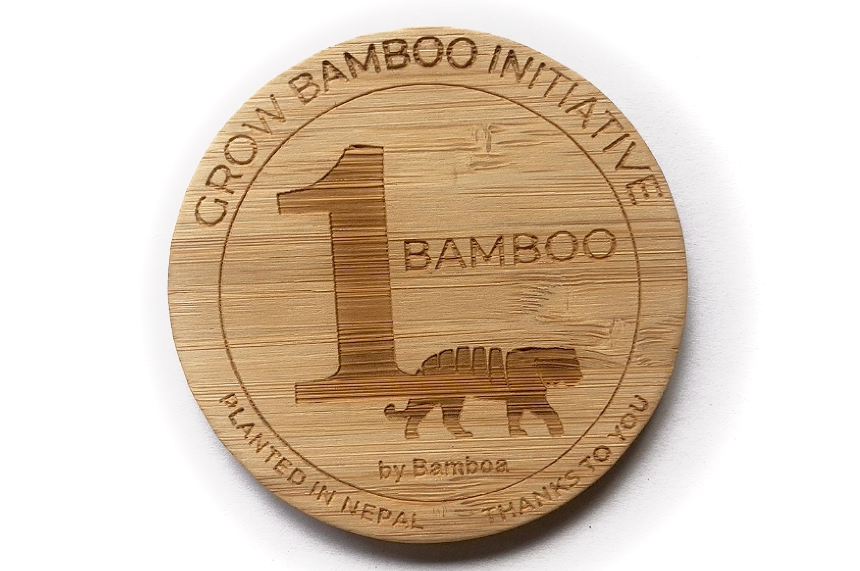 Bamboo Initiative Coaster