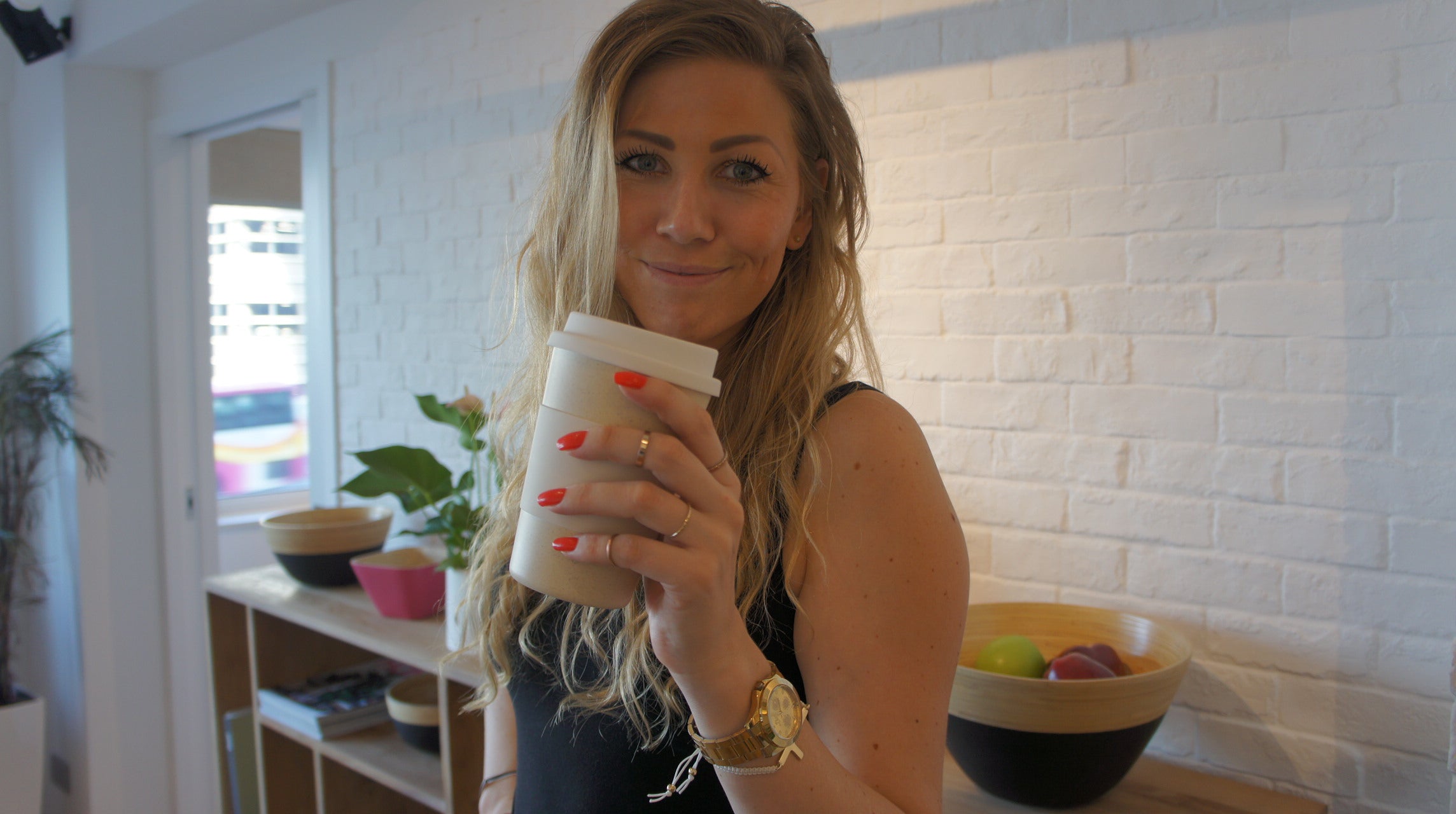 Bamboa Kitchen Bamboo Travel Mug Set