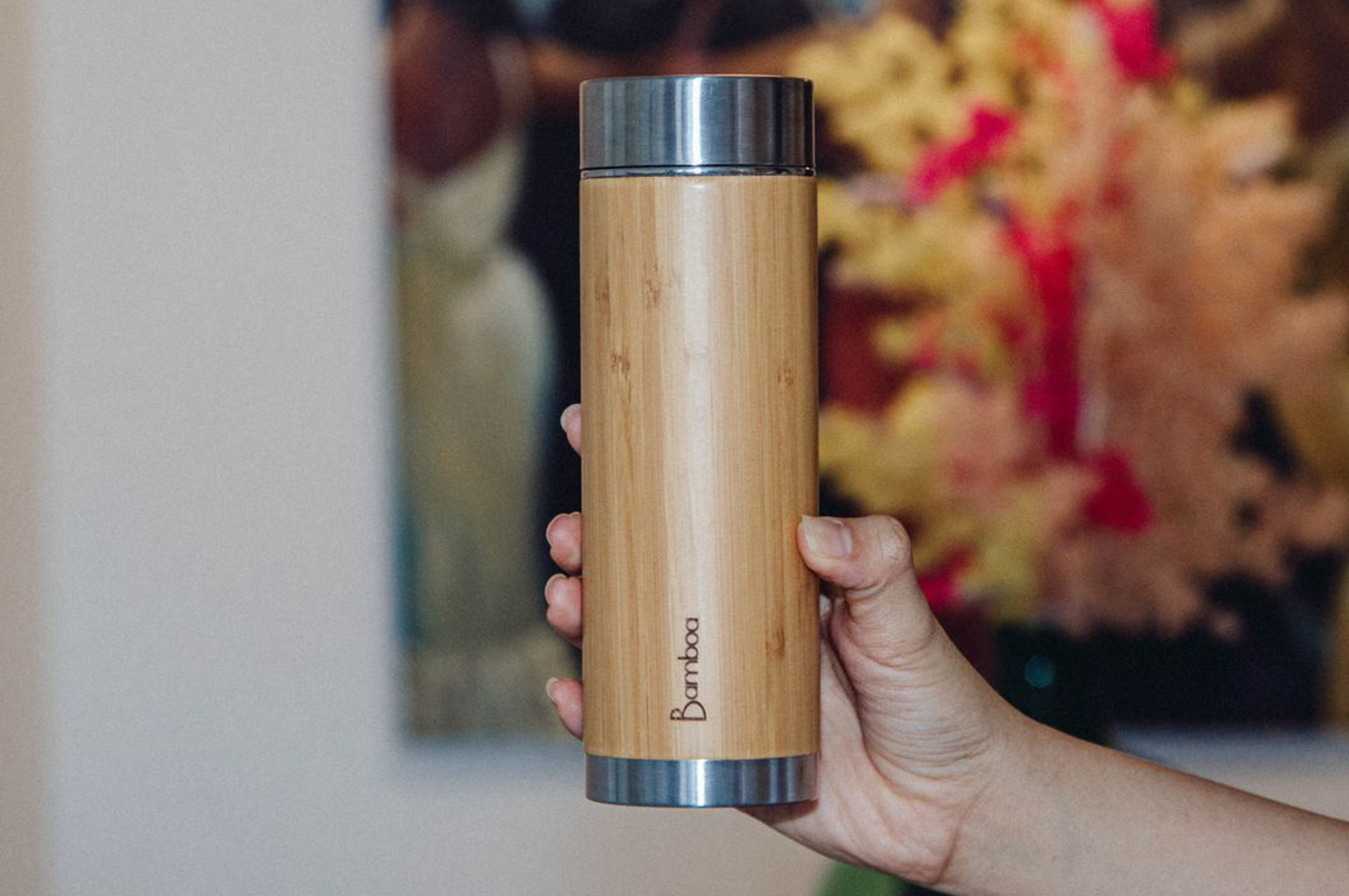 Bamboo Flask