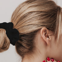 Silky bliss bamboo scrunchie