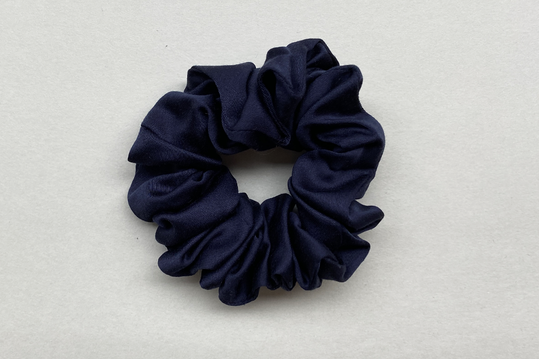 [RIBBONBIT] / ☆ RBB Scrunchie / Navy 3차) RBB Scrunchie - Navy - RIBBONBIT