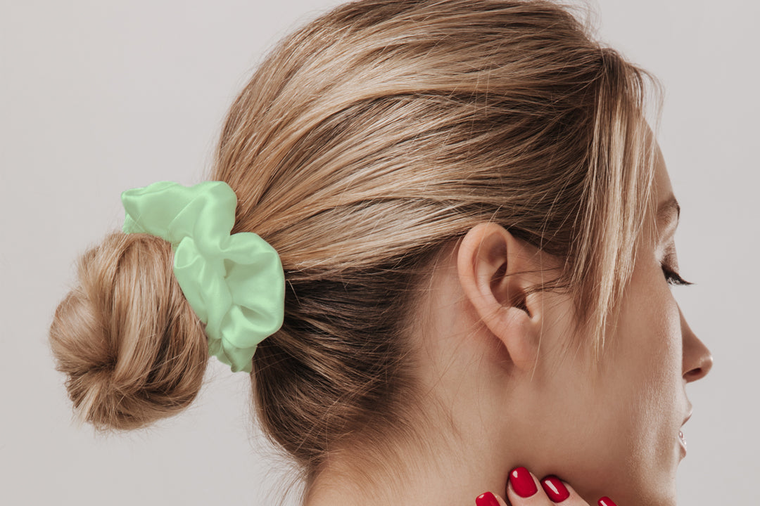 Silky bliss bamboo scrunchie