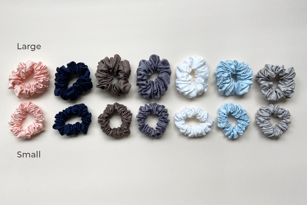 Silky bliss bamboo scrunchie